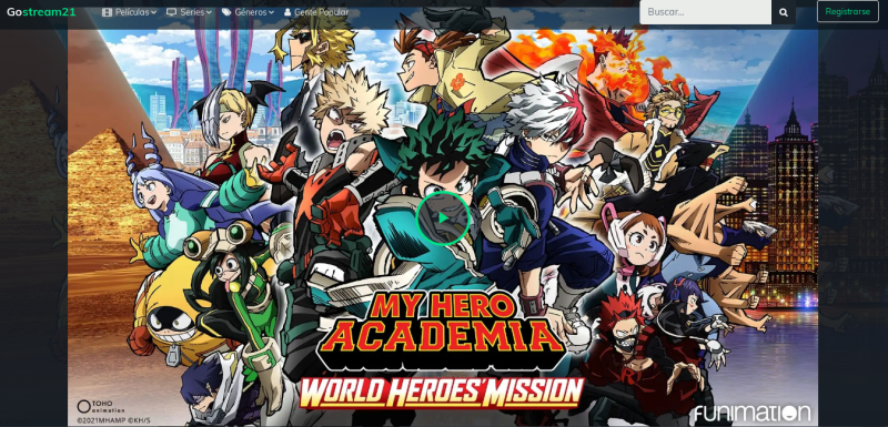 Ver My Hero Academia: Misión mundial de héroes Peliculas en Español online Gratis (2021)