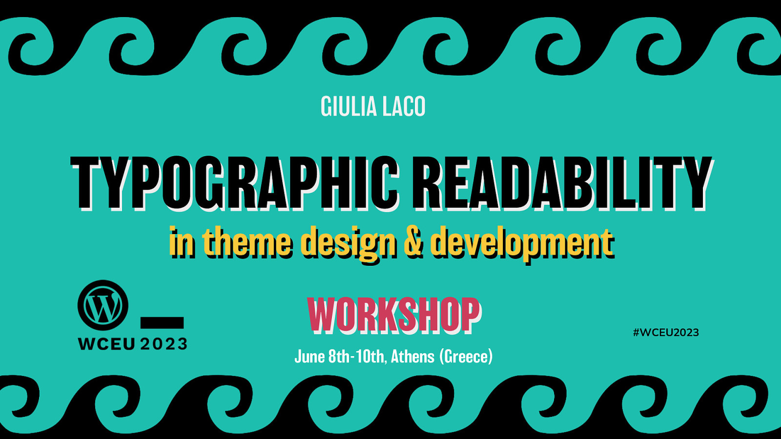 Typographic readability in theme design & development – WORKSHOP