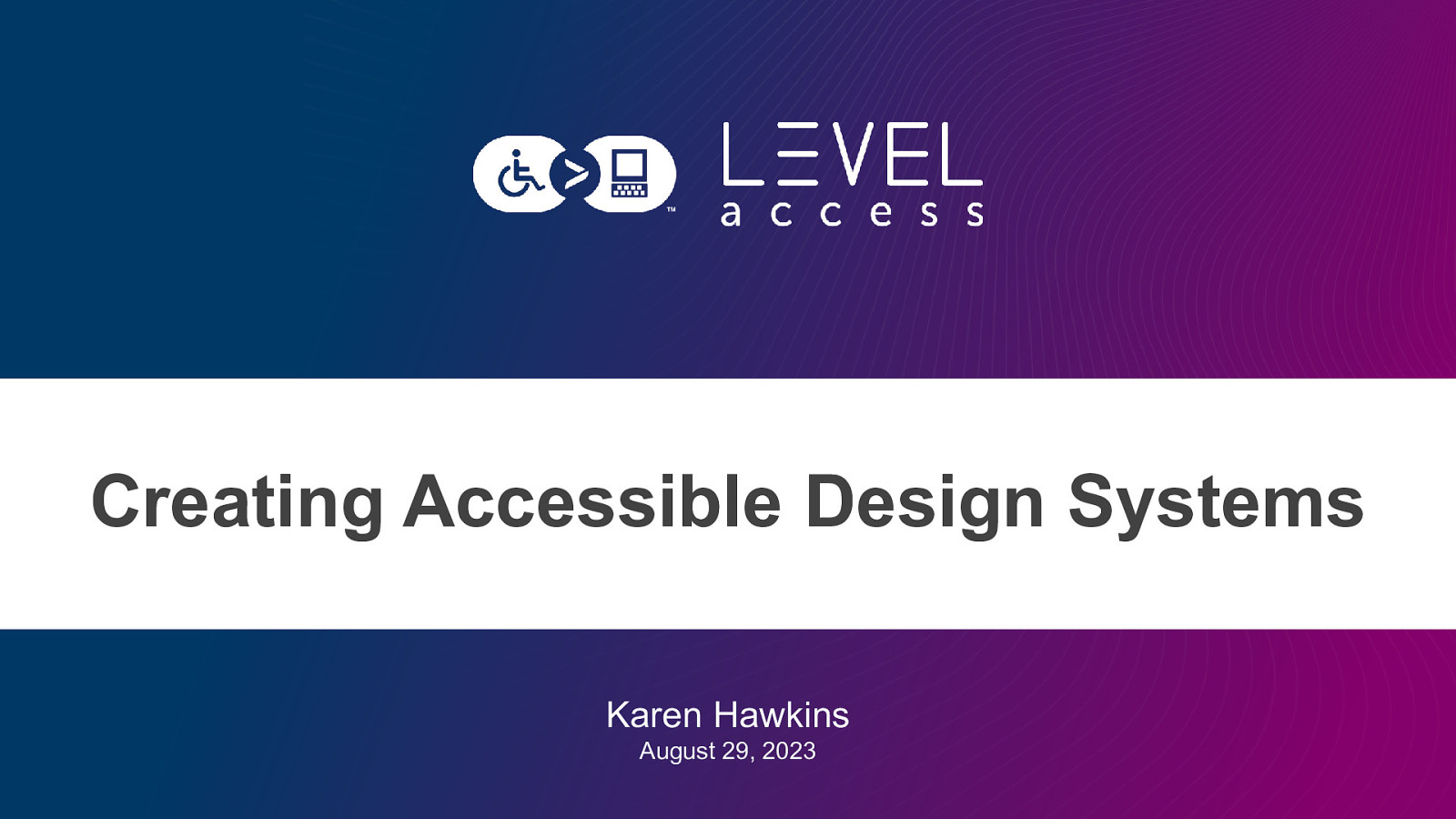 Creating Accessible Design Systems