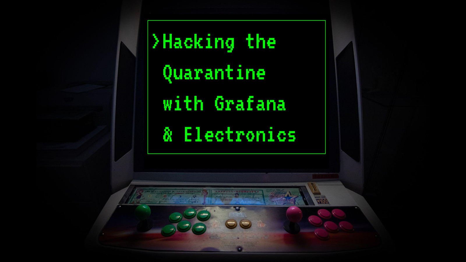 Hacking the quarantine with Grafana & Electronics