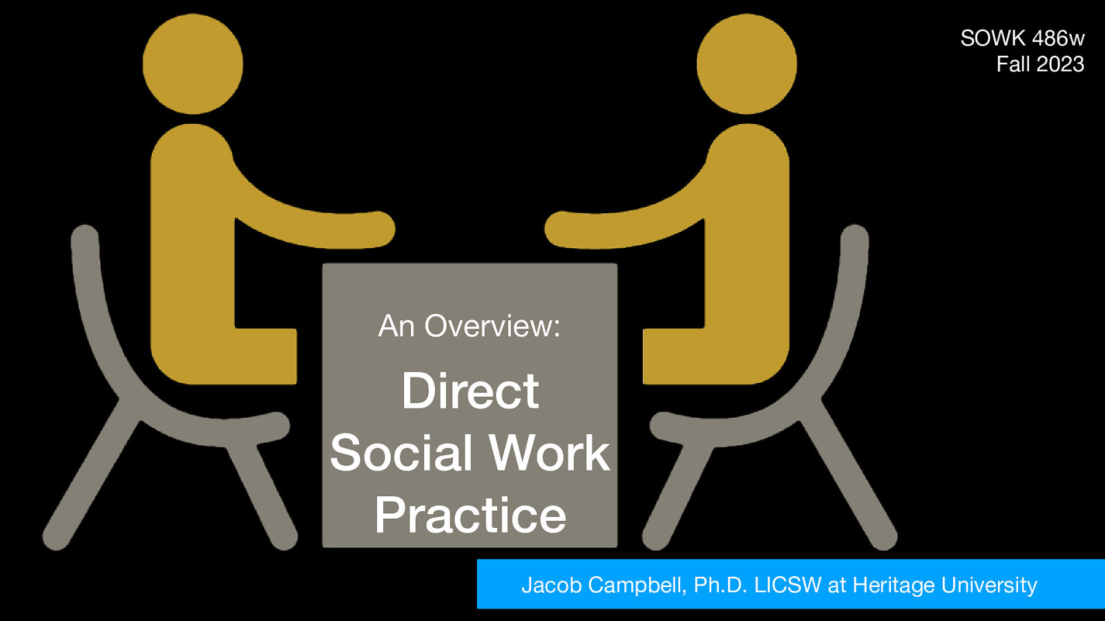 Fall 2023 SOWK 486w Week 03 - Direct Social Work Practice