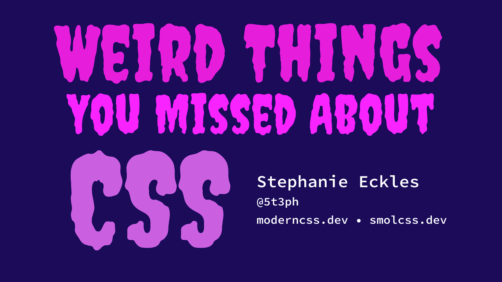 Weird Things You Missed About CSS