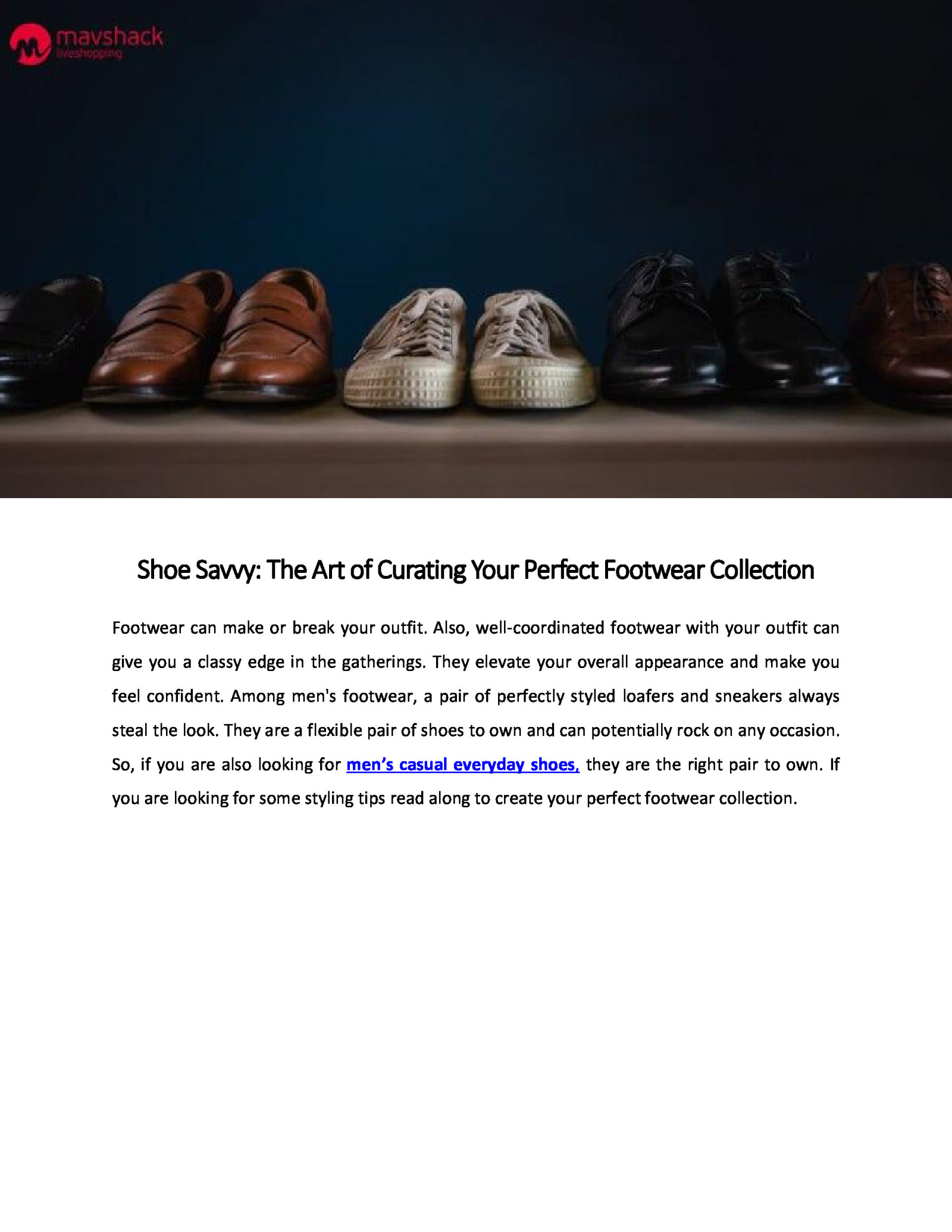 Shoe Savvy The Art of Curating Your Perfect Footwear Collect