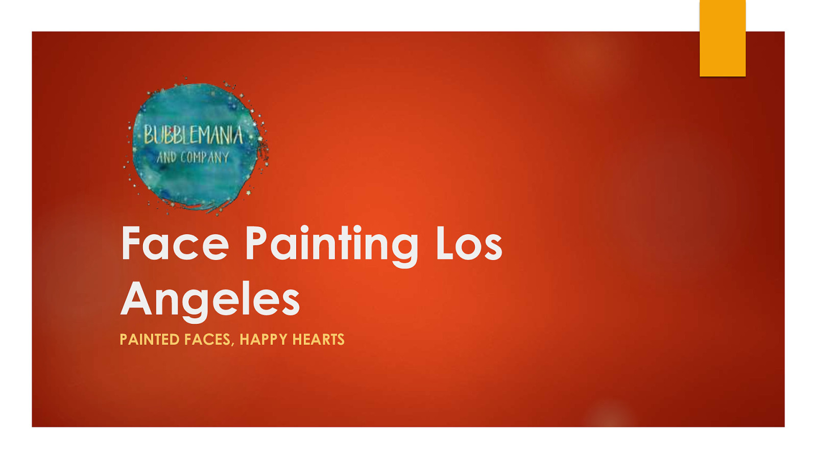 Face Painting Los Angeles