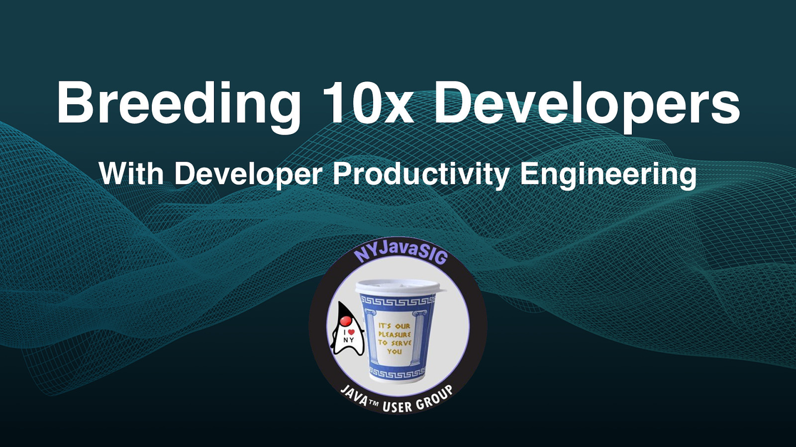 Breeding 10x Developers with Developer Productivity Engineering