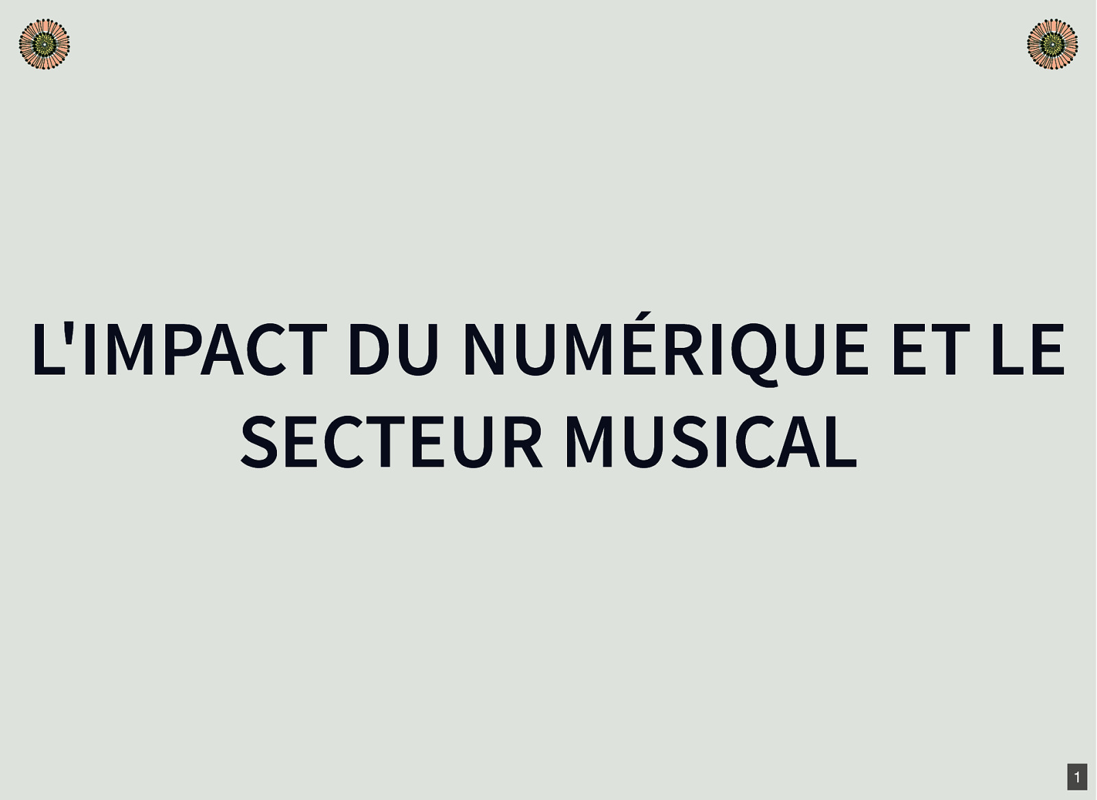 L’impact du numérique et le secteur musical