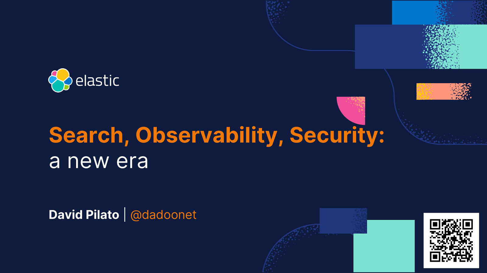 Search, Observability, Security: a new era