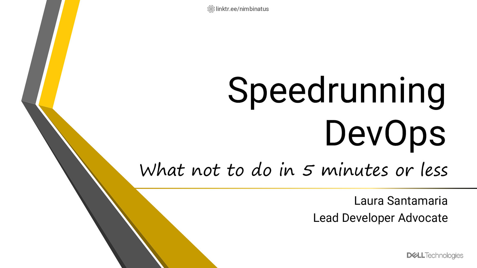 Speedrunning DevOps: What not to do in 5 minutes or less