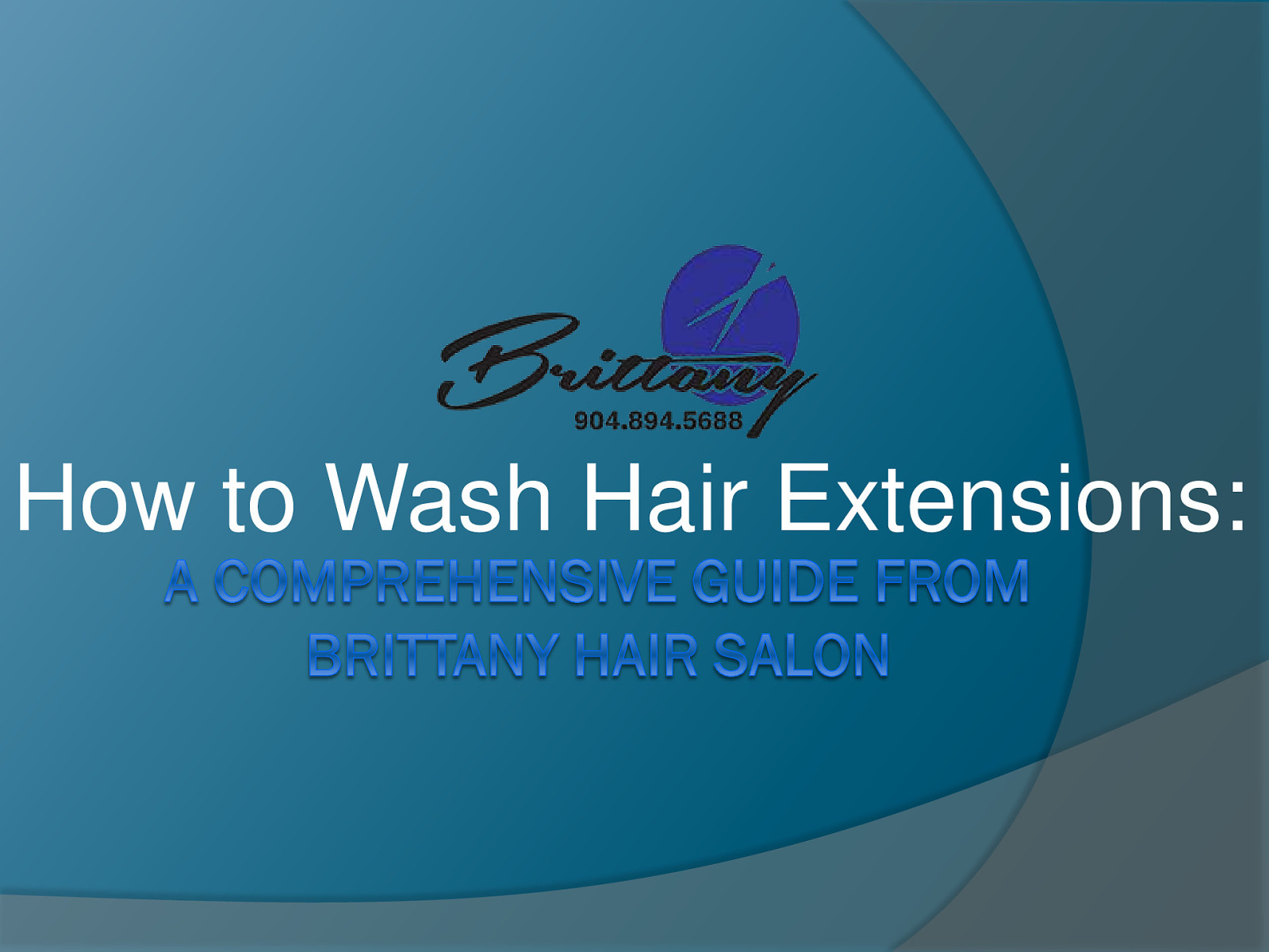 How to Wash Hair Extensions A Comprehensive Guide from Brittany Hair Salon