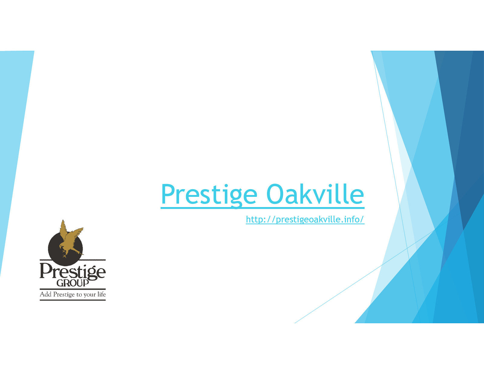 A World of Luxury Awaits You at Prestige Oakville: Discover Whitefield’s Premier Residential Community