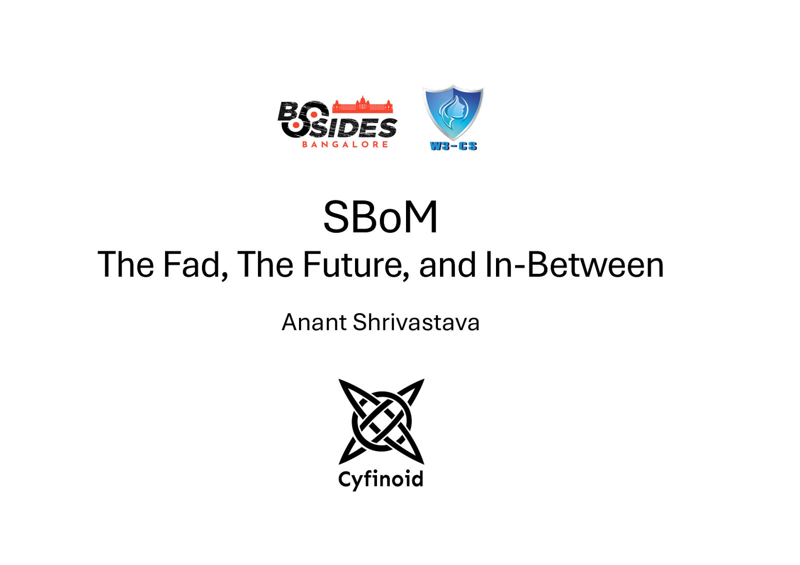 SBoM: The Fad, The Future, and In-Between