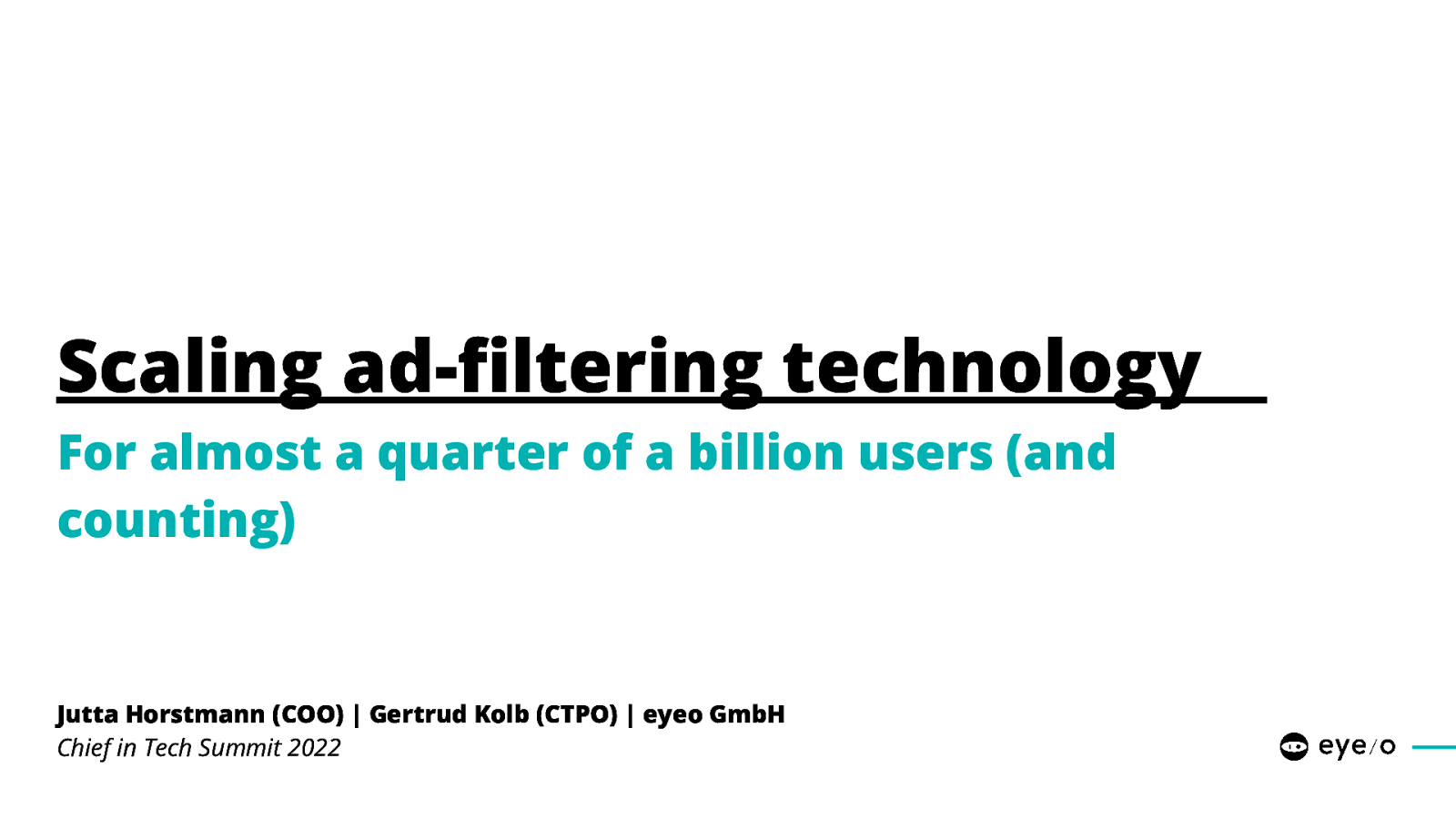 Scaling ad-filtering technology