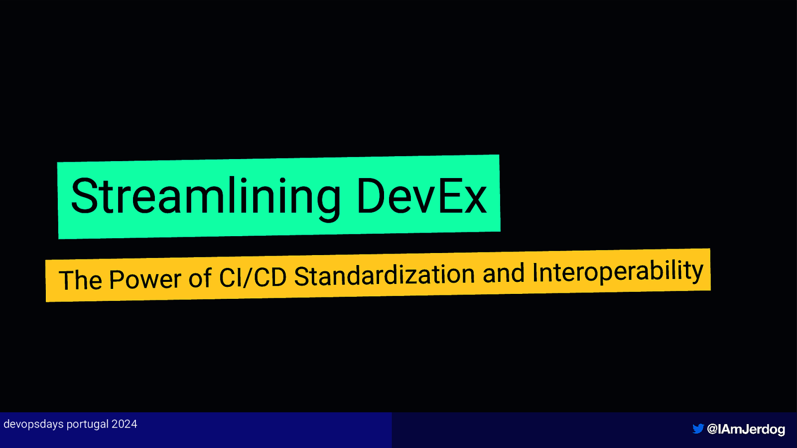 Streamlining Developer Experience: The Power of CI/CD Standardization and Interoperability