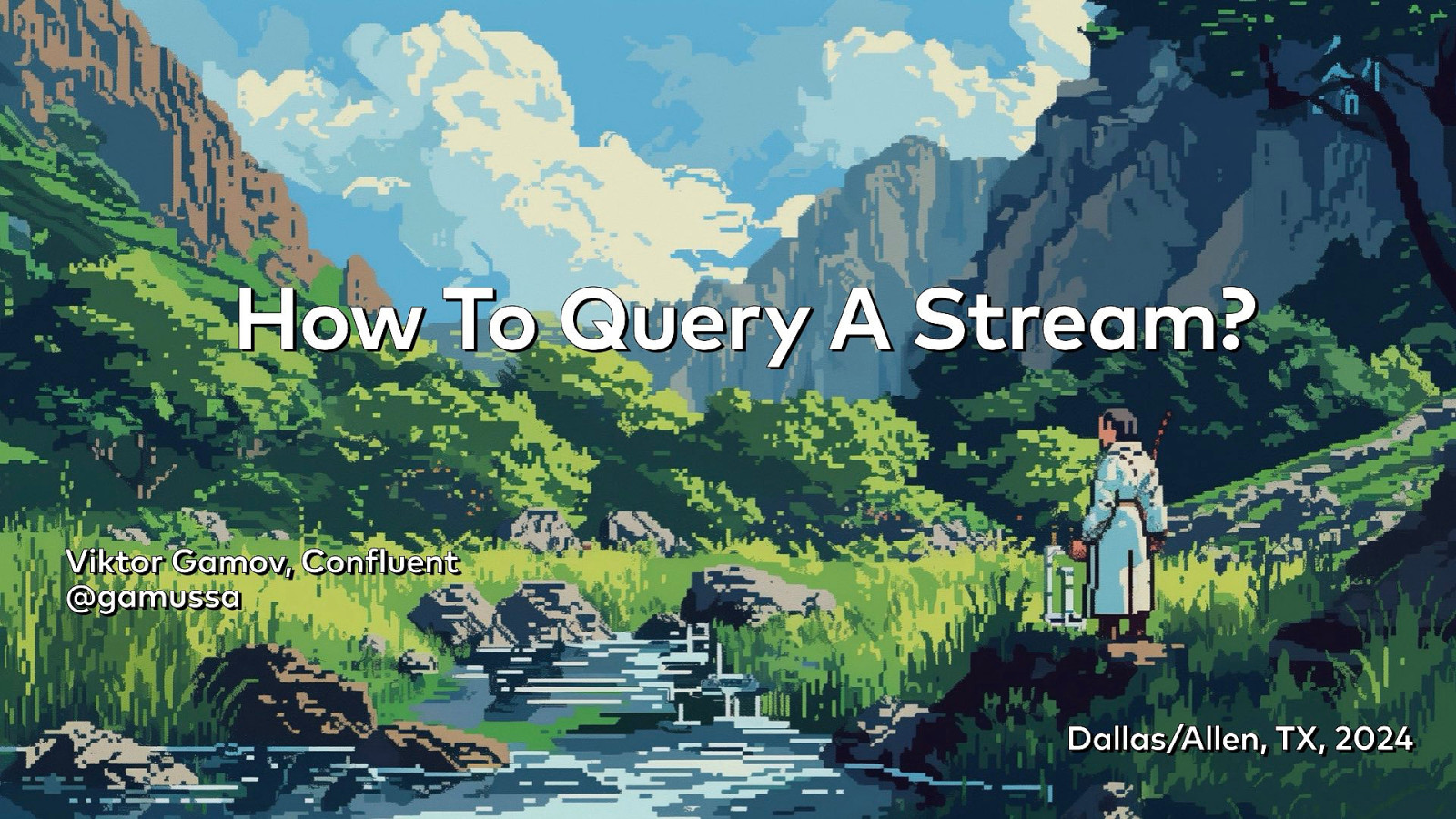 One Does Not Simply Query a Stream