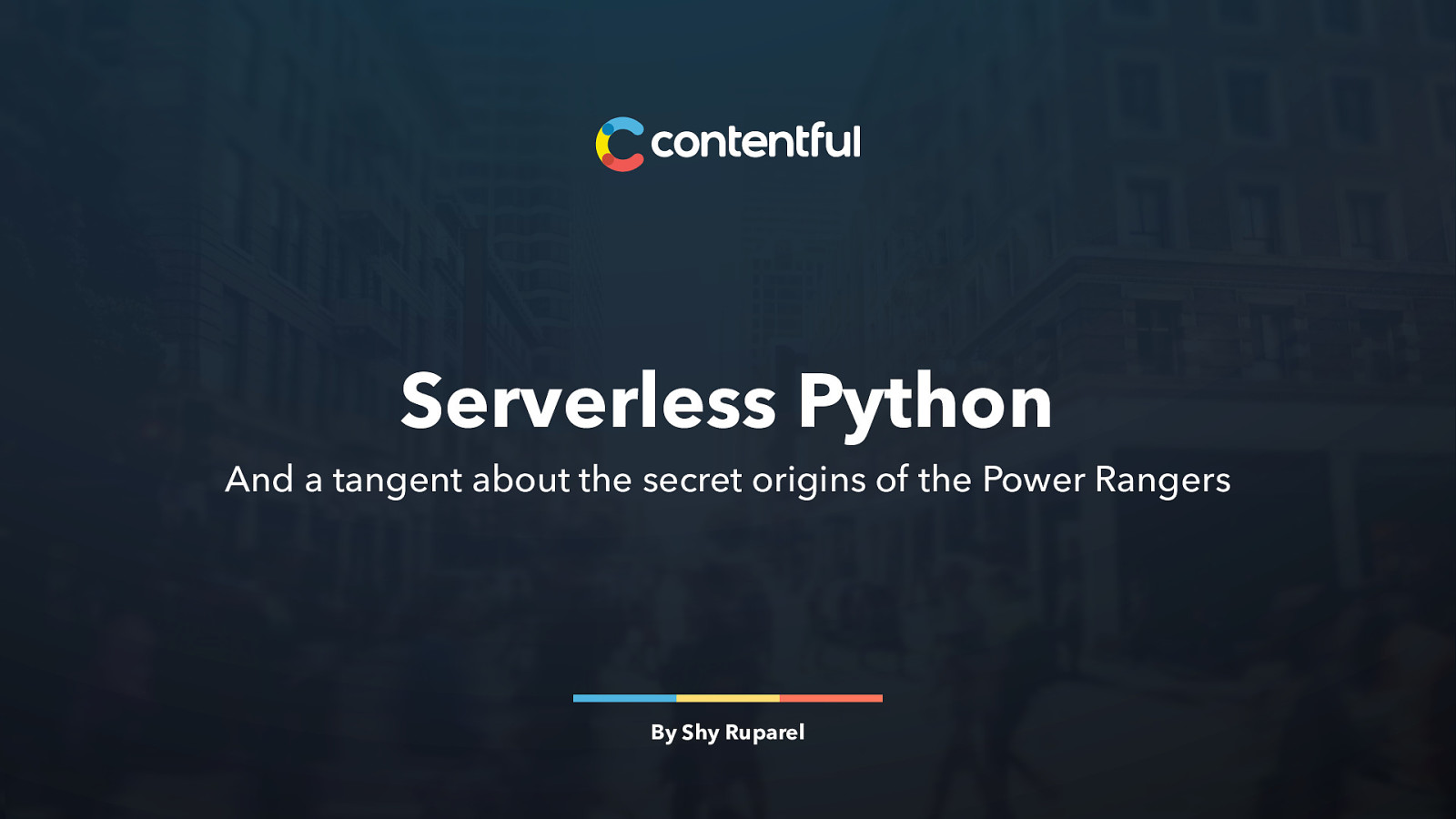 Serverless Flask and a tangent about the origin of the Power Rangers