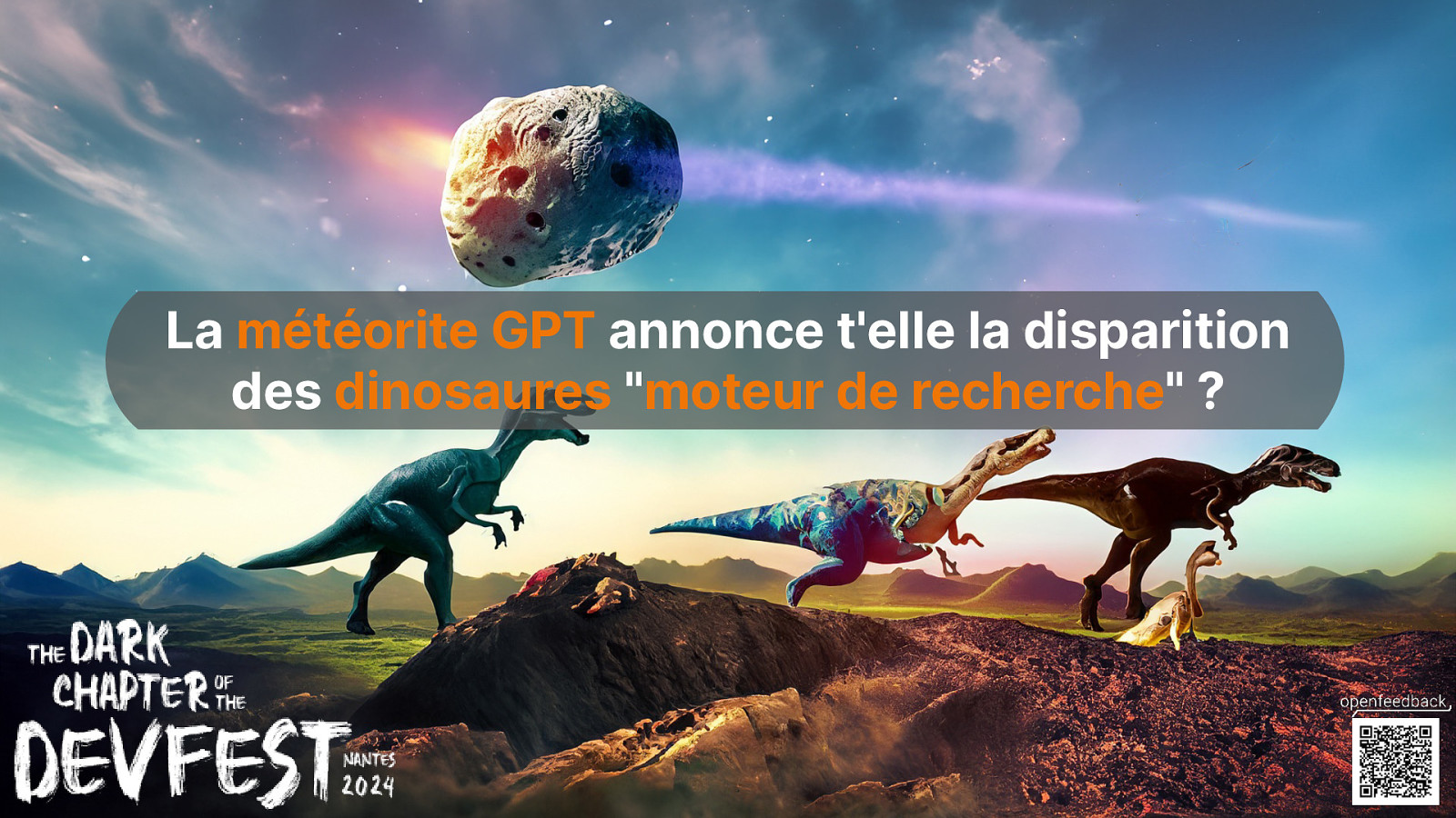 La météorite GPT annonce t’elle la disparition des dinosaures “moteur de recherche” ? by David Pilato