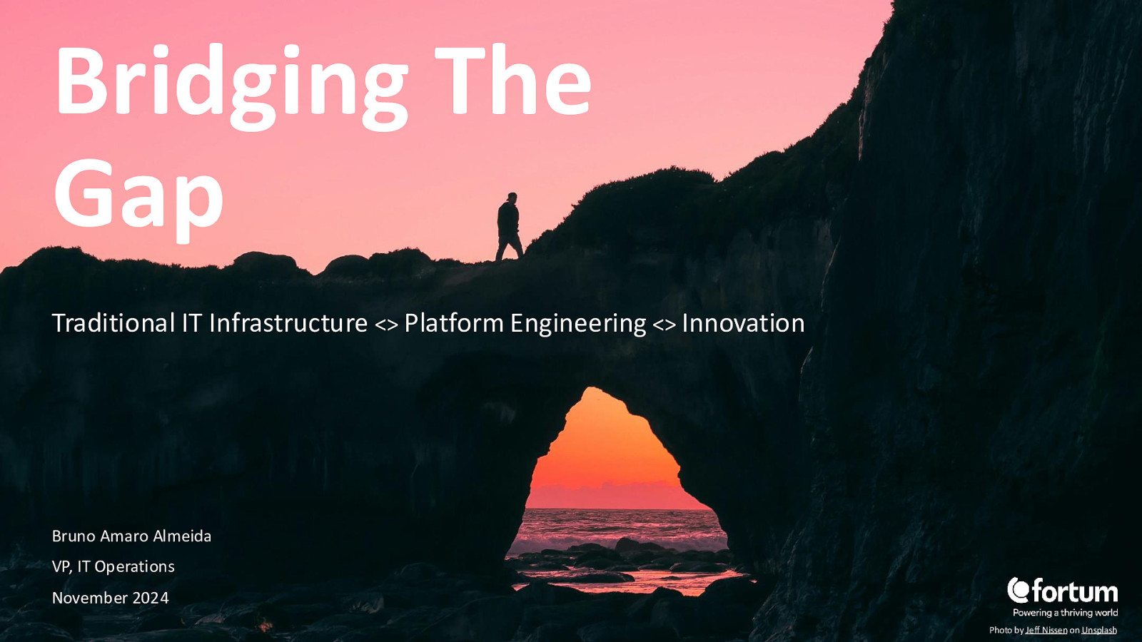 Bridging The Gap: Traditional IT Infrastructure <> Platform Engineering <> Innovation