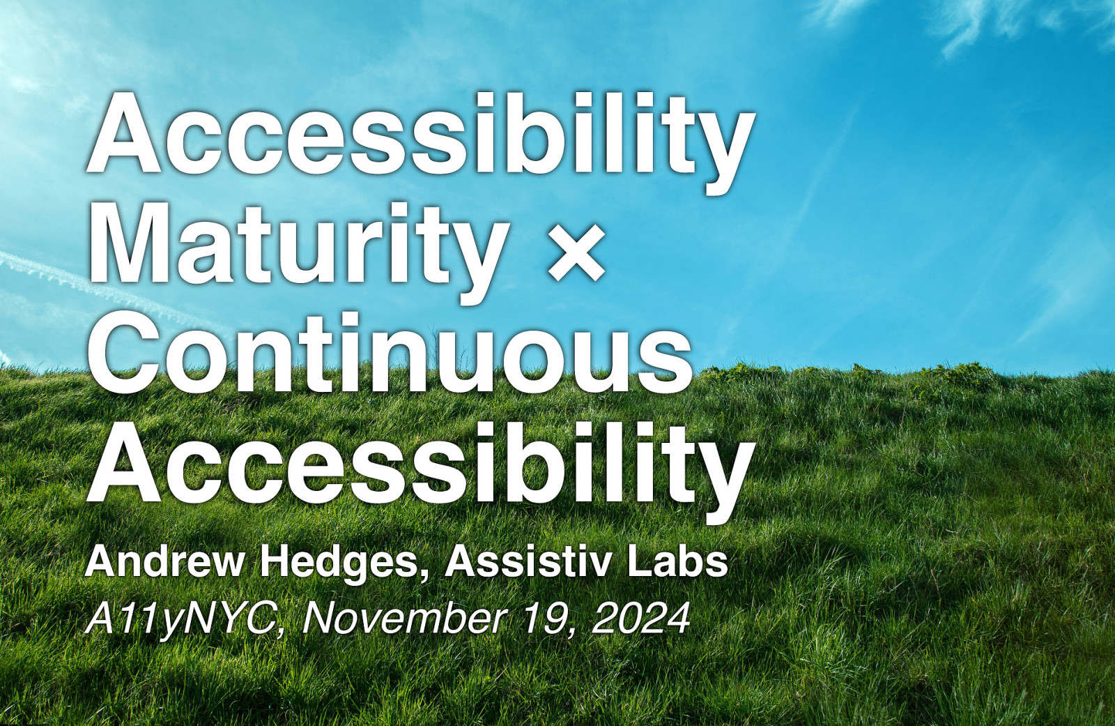 How Continuous Accessibility Can Boost Your Accessibility Maturity