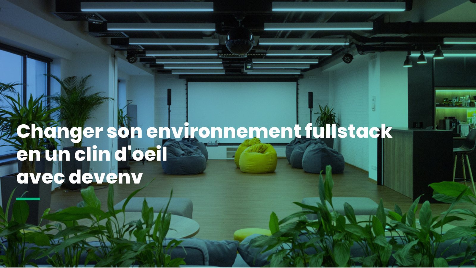 Changer son environnement fullstack en un clin d’oeil avec devenv