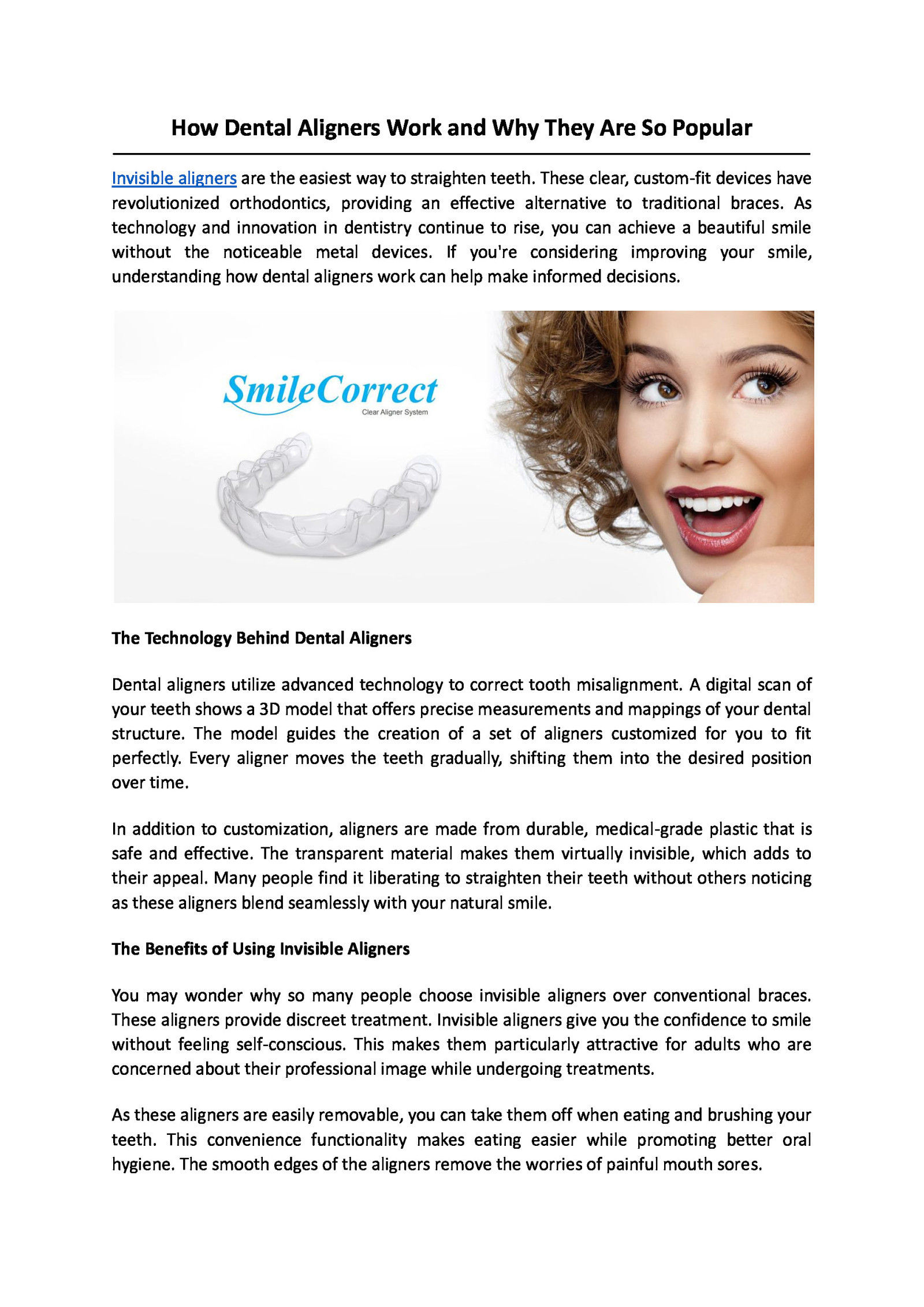  How Dental Aligners Work and Why They Are So Popular by Midway Dental Lab