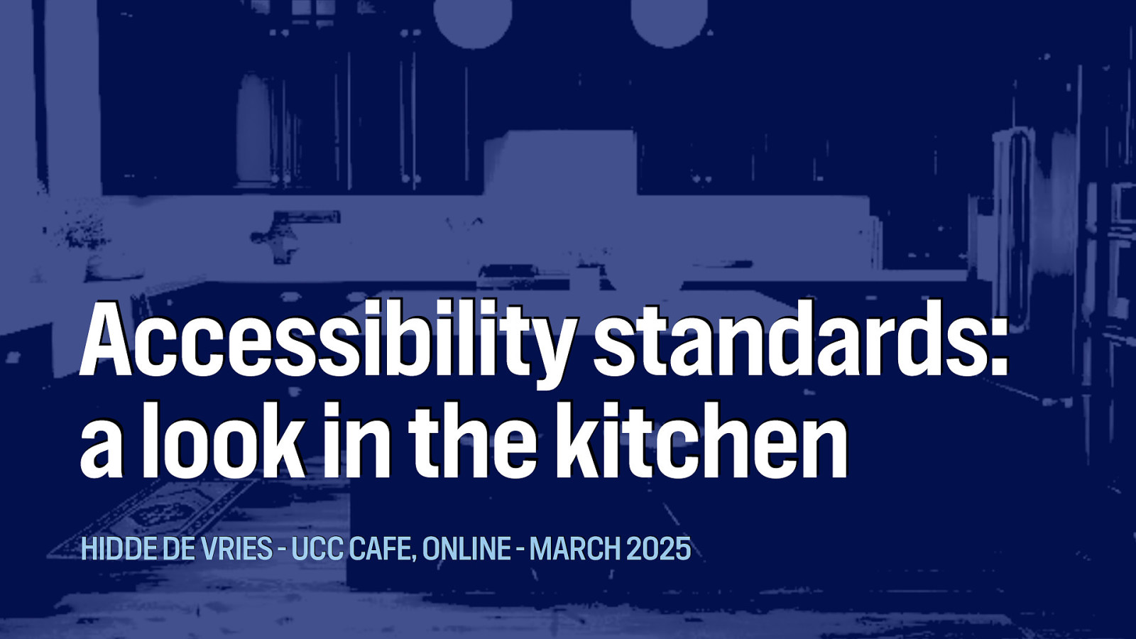 Accessibility standards: a look in the kitchen