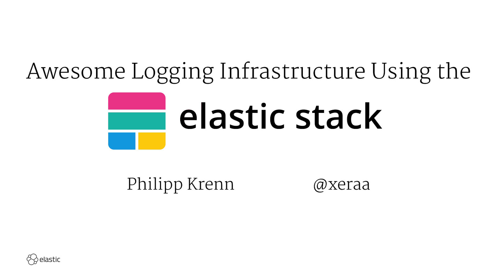 Awesome Monitoring Infrastructure Using the Elastic Stack