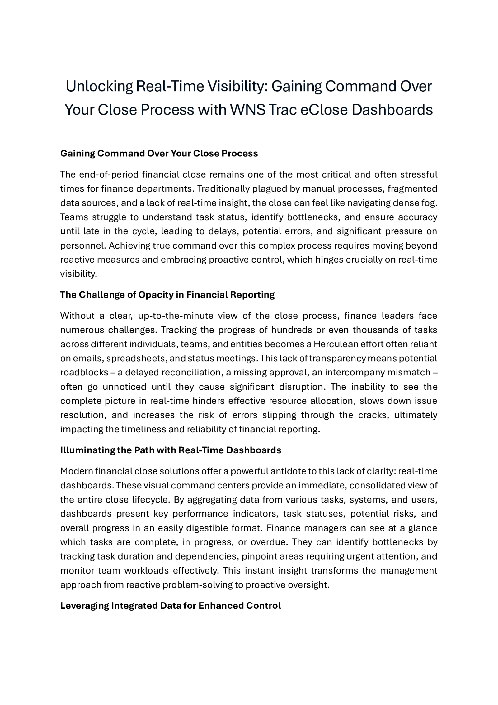 Financial Close Solution | Financial Close Tracking and Management Software | Financial Close Consolidation and Automation Tool