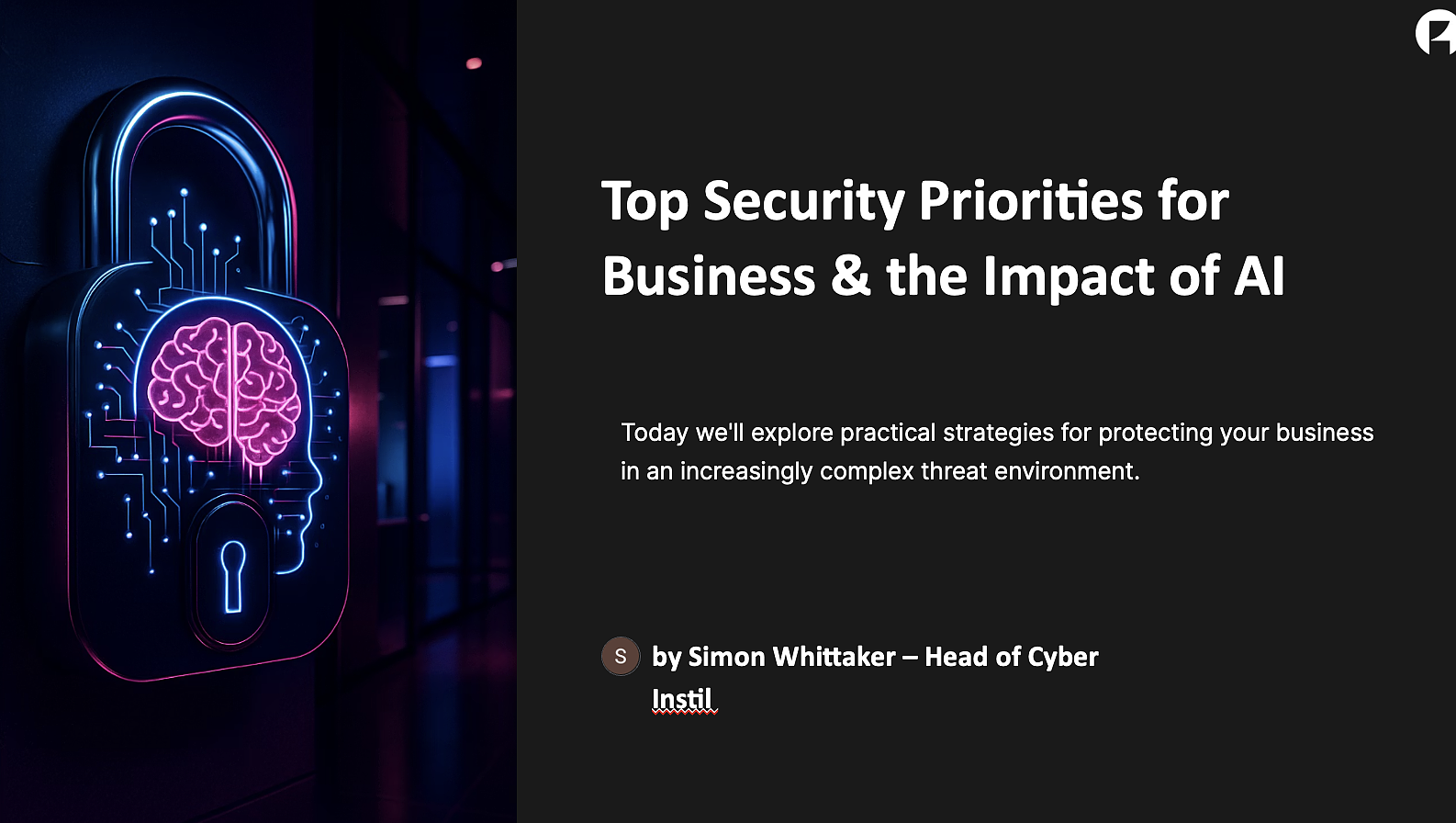 Top Security Priorities for Business & the Impact of AI