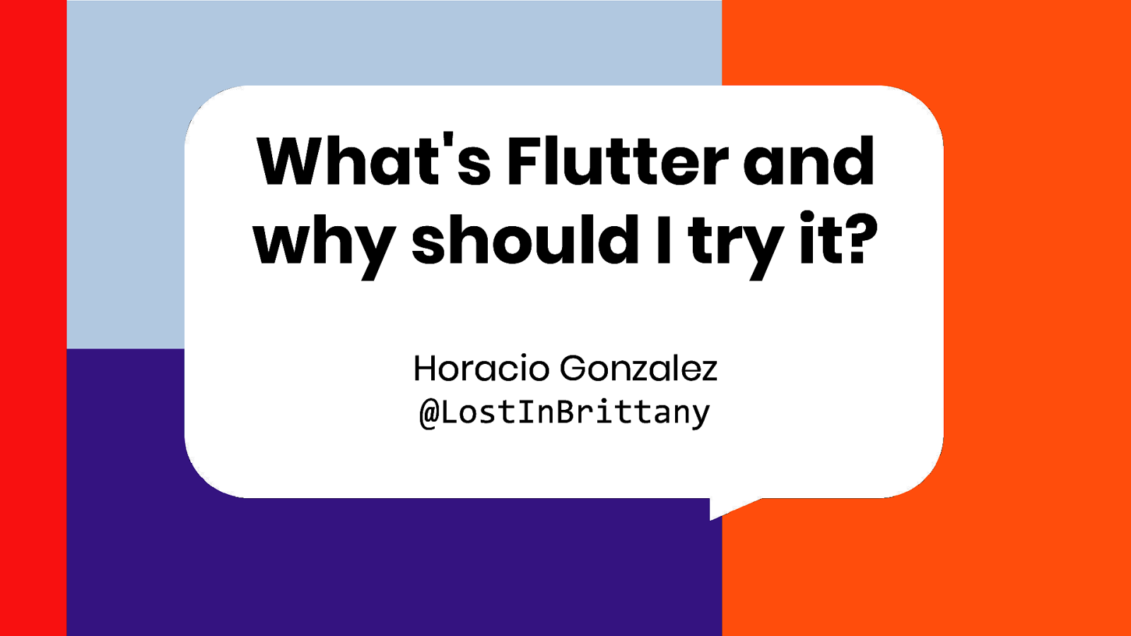 What's Flutter and  why should I try it?