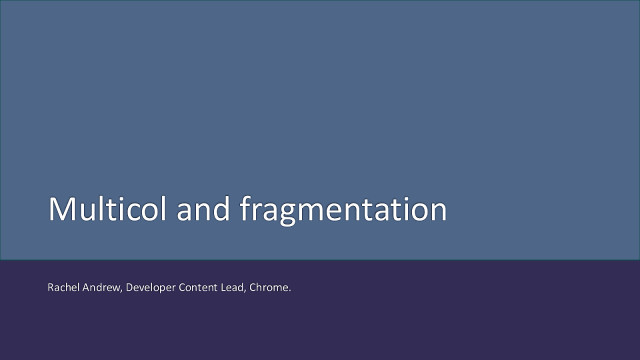 Multicol and Fragmentation