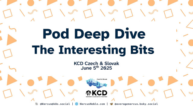 Pod Deep Dive - The Interesting Bits