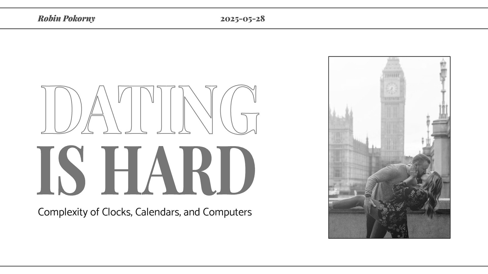 Dating is Hard: Complexity of Clocks, Calendars, and Computers