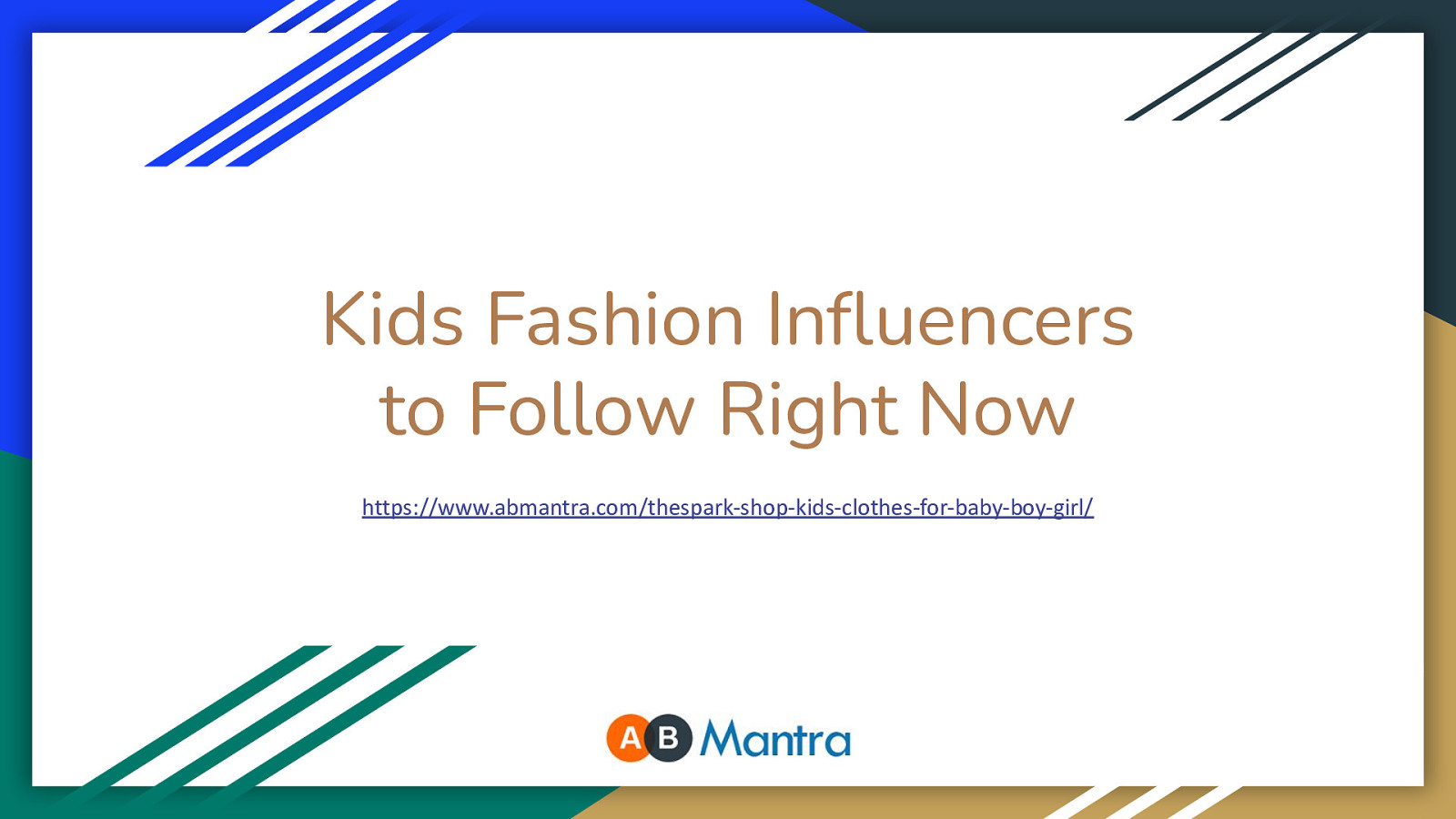 Kids Fashion Influencers to Follow Right Now