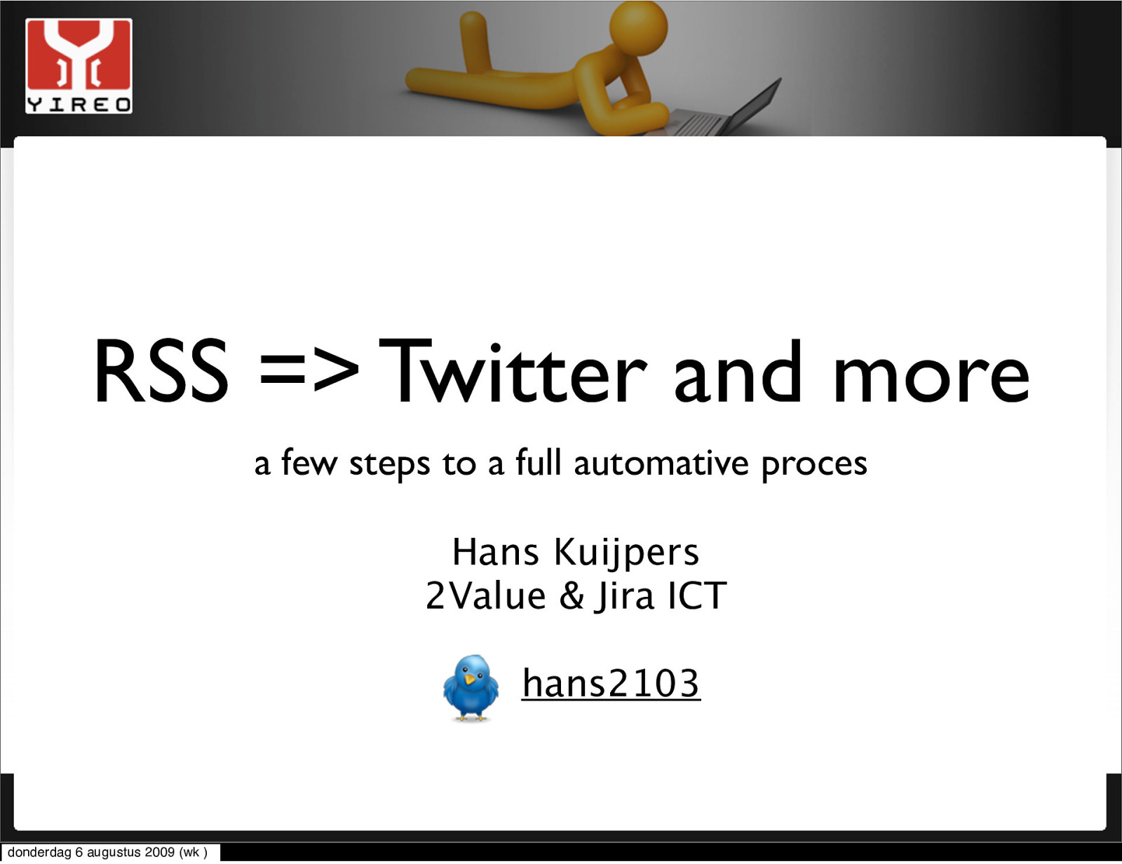 RSS -> Twitter