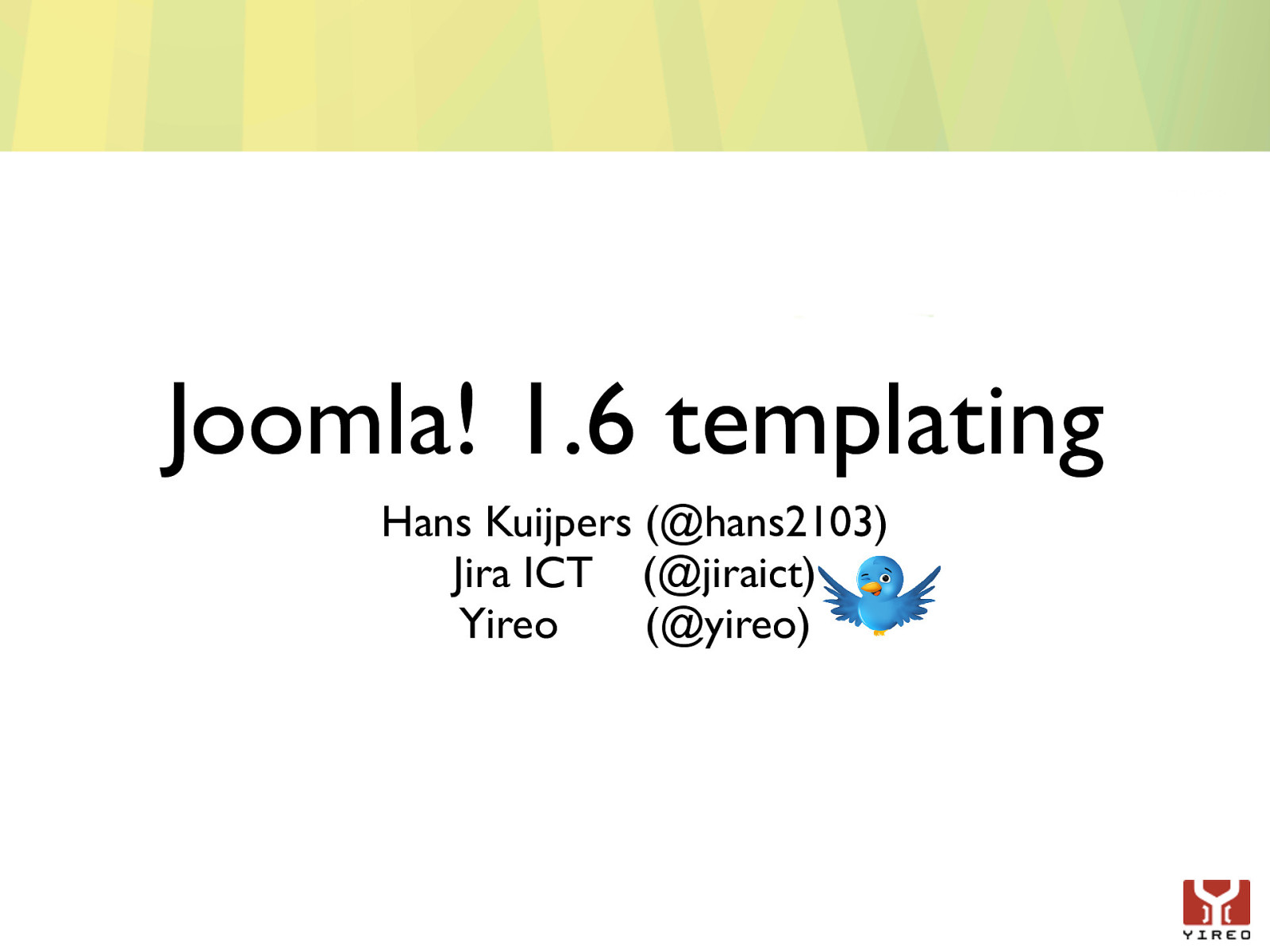 Joomla! 1.6 templating