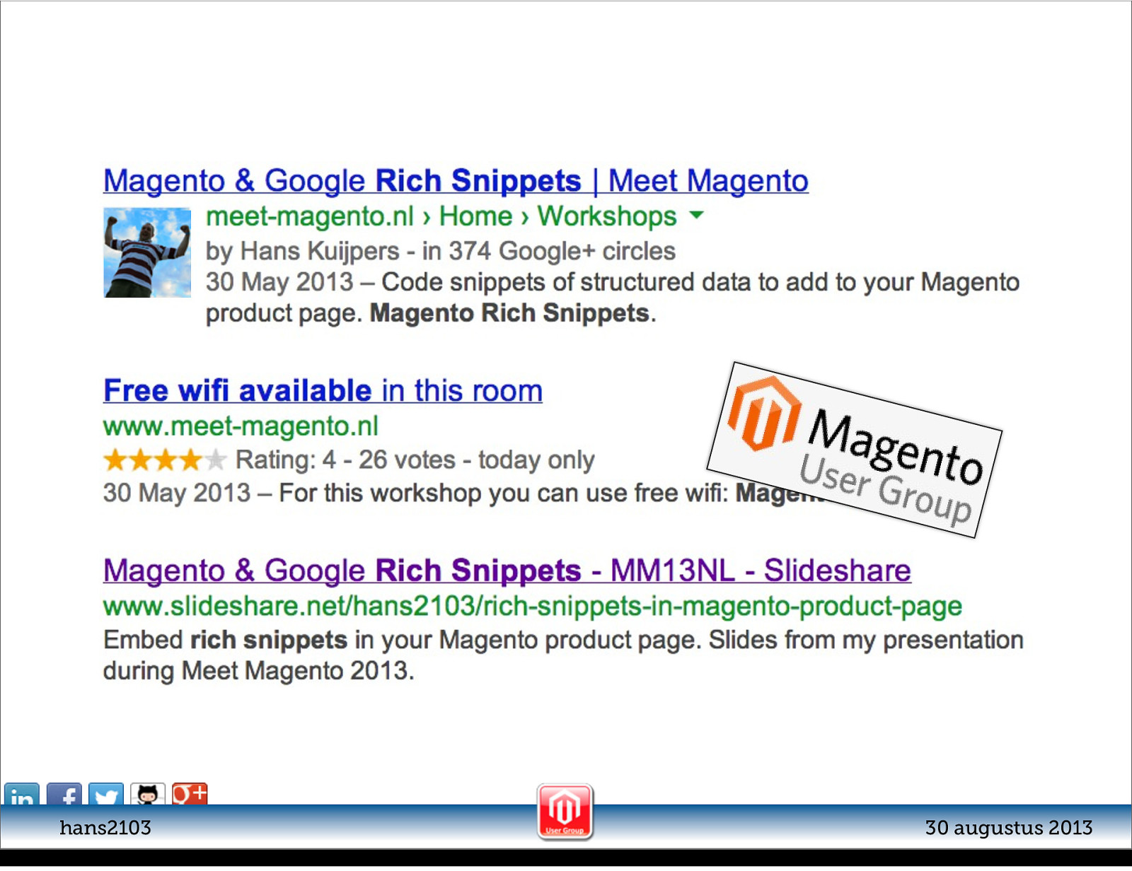 Rich Snippets in Magento product page - #MUG020