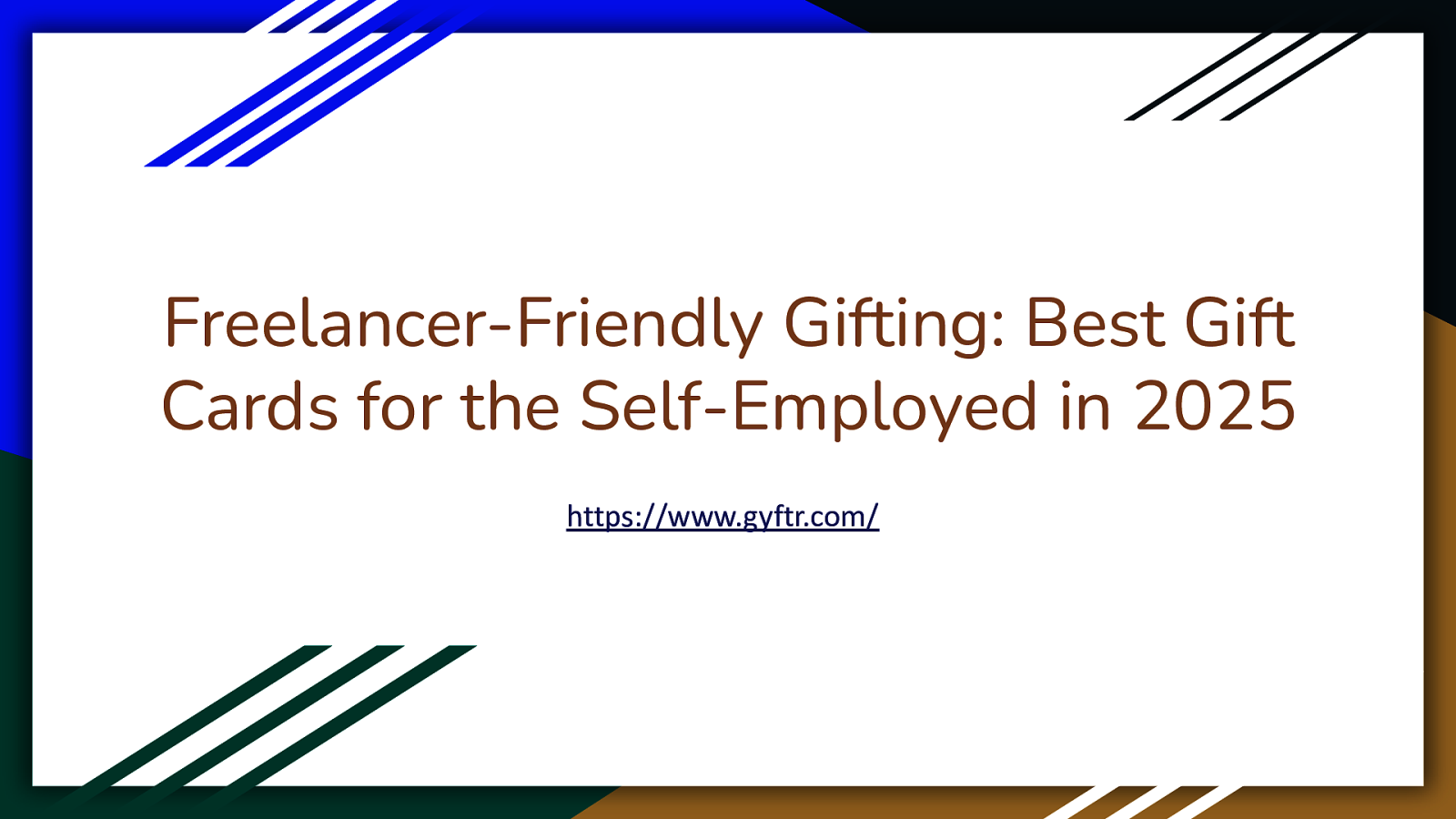 Freelancer-Friendly Gifting: Best Gift Cards for the Self-Employed in 2025
