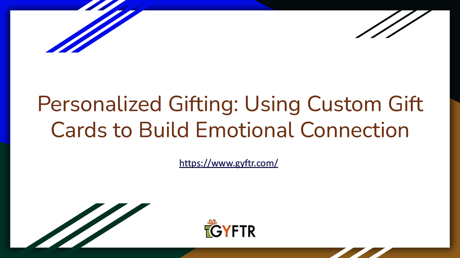 Personalized Gifting: Using Custom Gift Cards to Build Emotional Connection