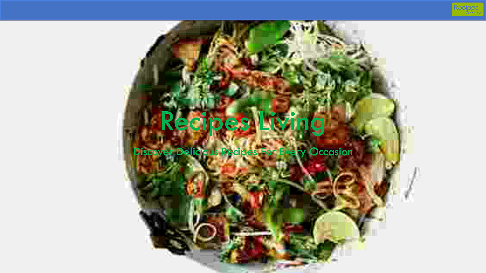 Recipes Living PPT 1