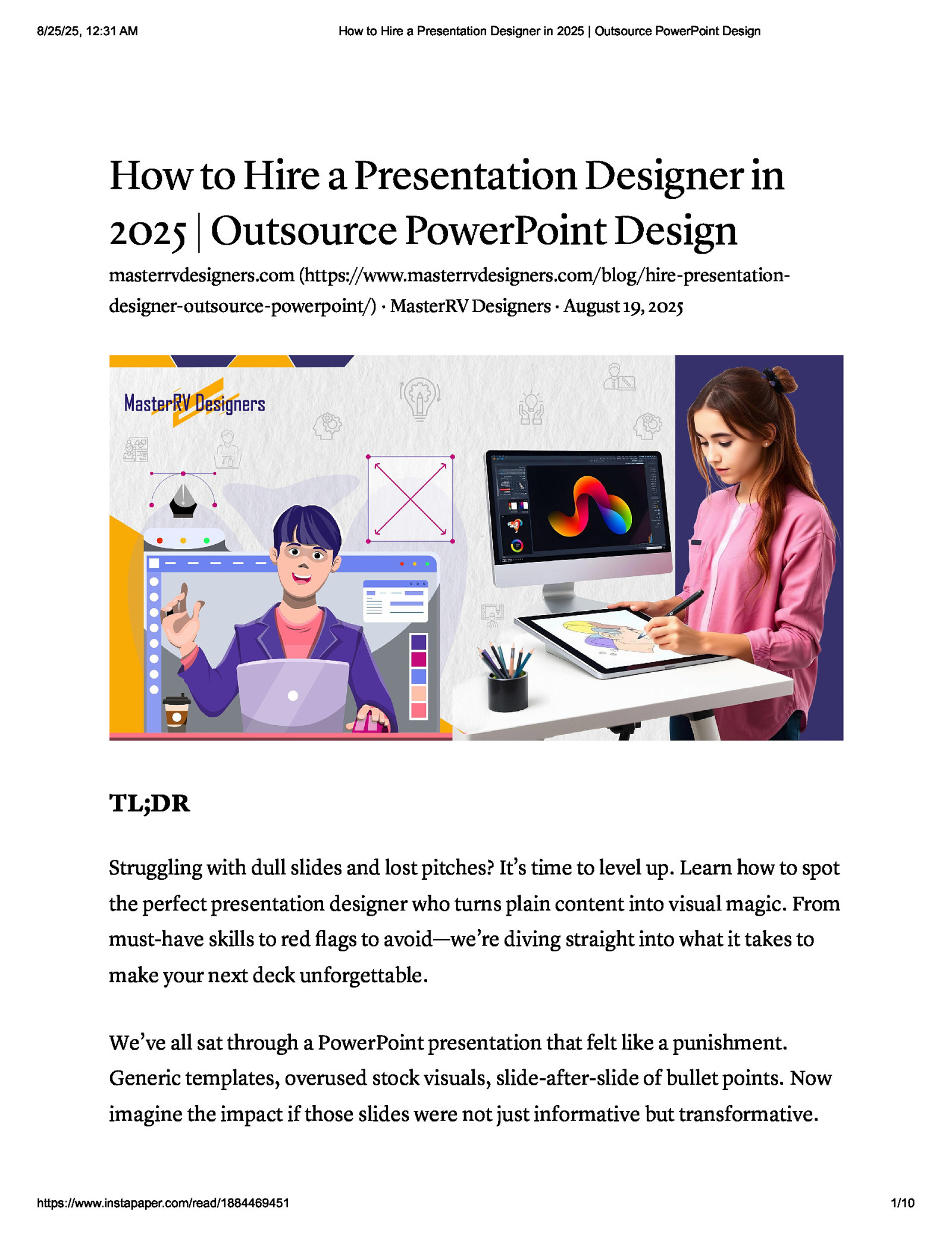 How to Hire a Presentation Designer in 2025 | Outsource PowerPoint Design