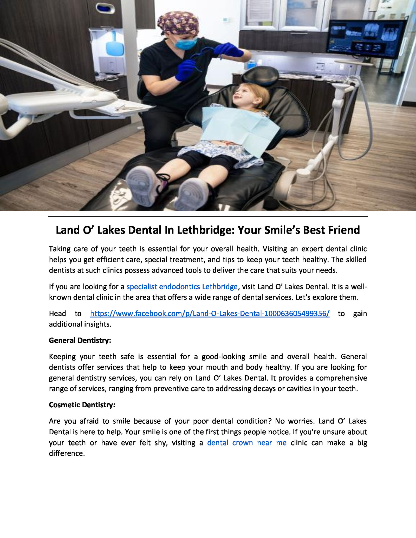 Land O’ Lakes Dental In Lethbridge: Your Smile’s Best Friend