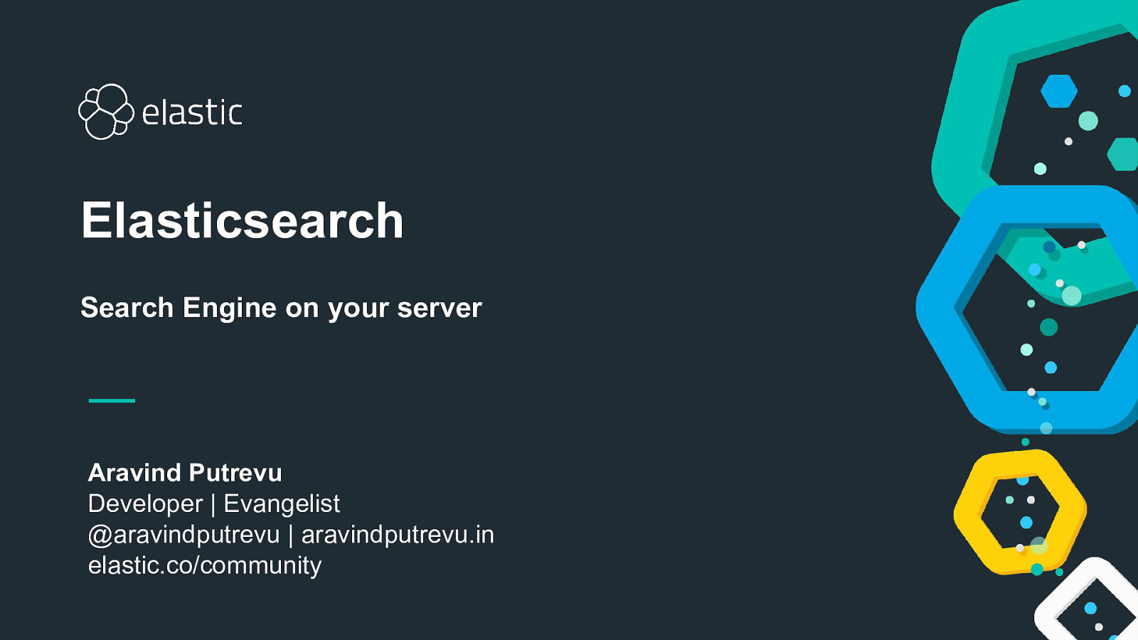 Elasticsearch - You know, for Search