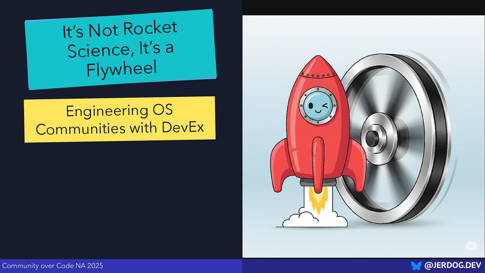 It’s Not Rocket Science, It’s a Flywheel: Engineering OS Communities with DevEx by Jeremy Meiss