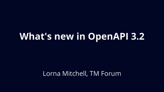 What’s new in OpenAPI 3.2