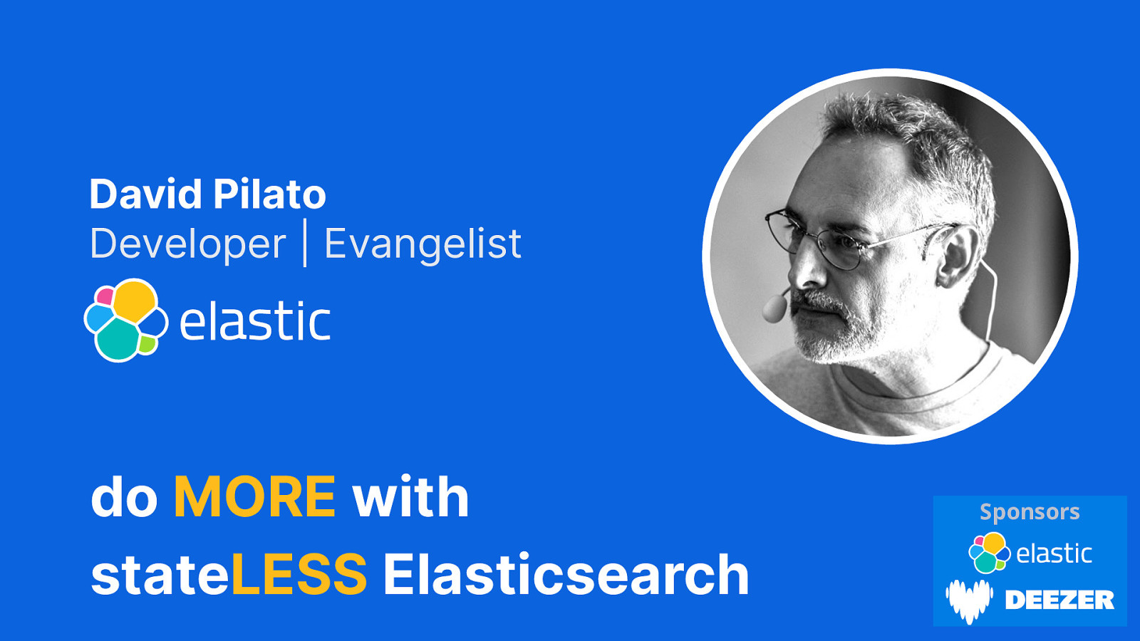 do MORE with stateLESS Elasticsearch