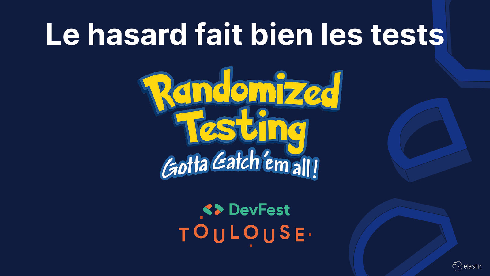Le hasard fait bien les tests