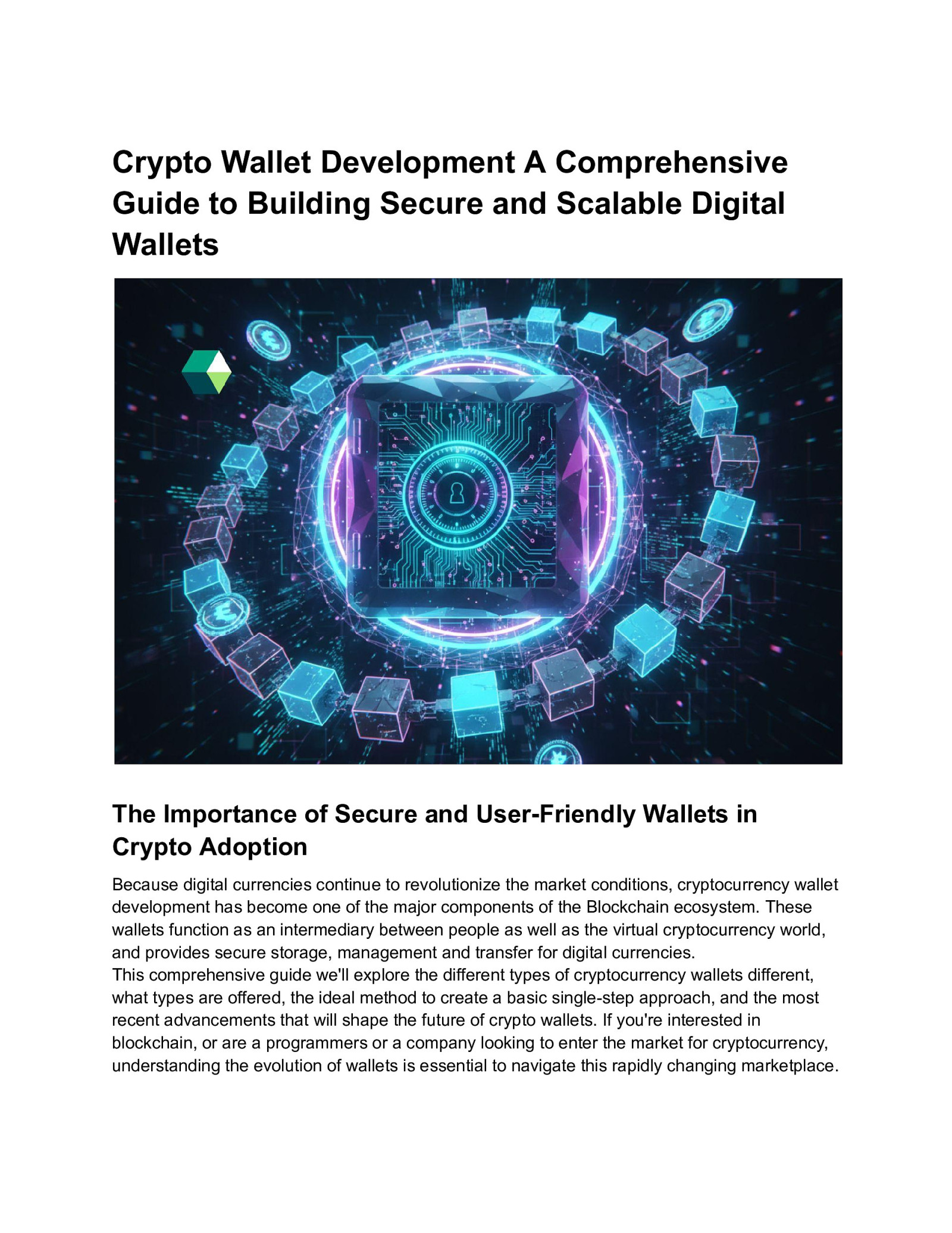 Crypto Wallet Development A Comprehensive Guide to Building Secure and Scalable Digital Wallets by William James
