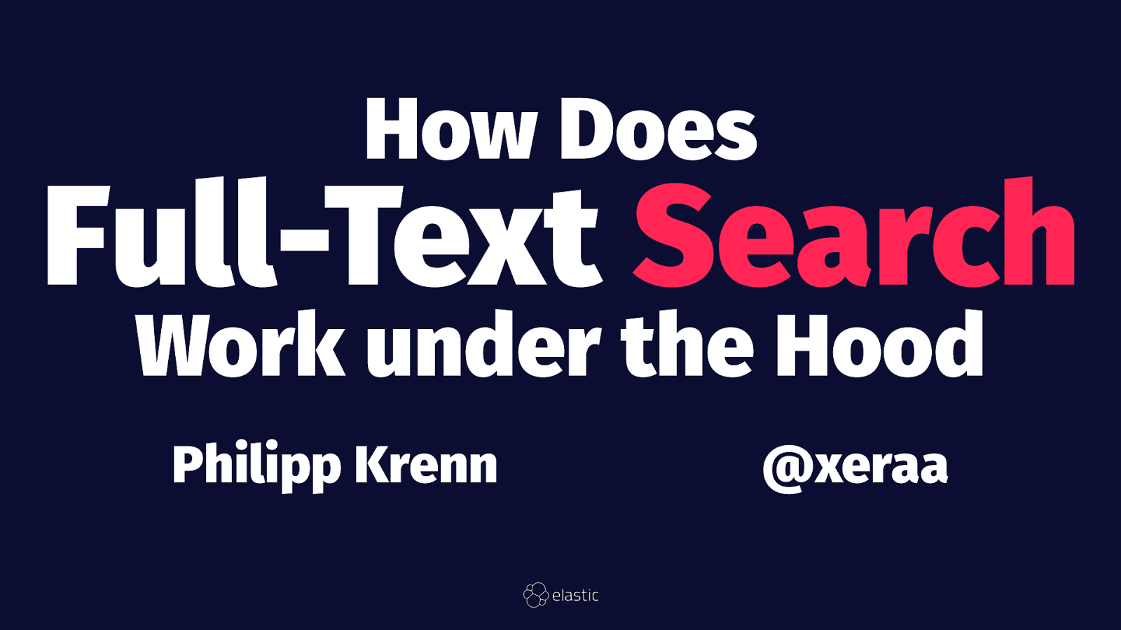 How Does Full-text Search Work Under the Hood
