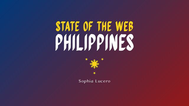 Presentation slide of State of the Web Philippines talk.
