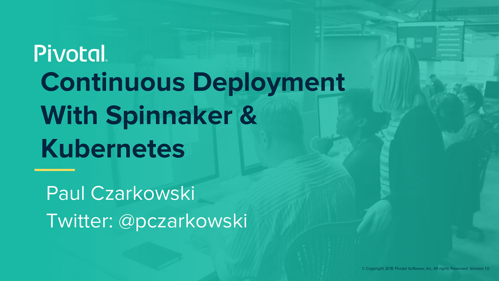 Using Spinnaker to Create a Development Workflow on Kubernetes